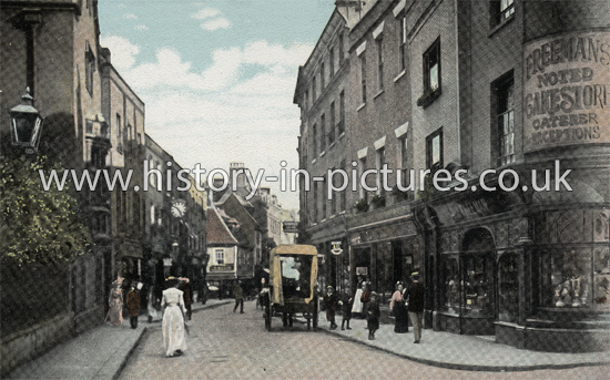 Sidney Street, Cambridge. c.1905